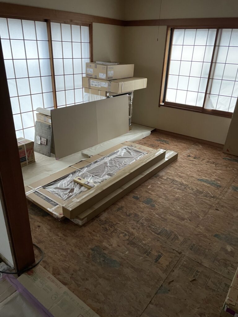 工事中の風景