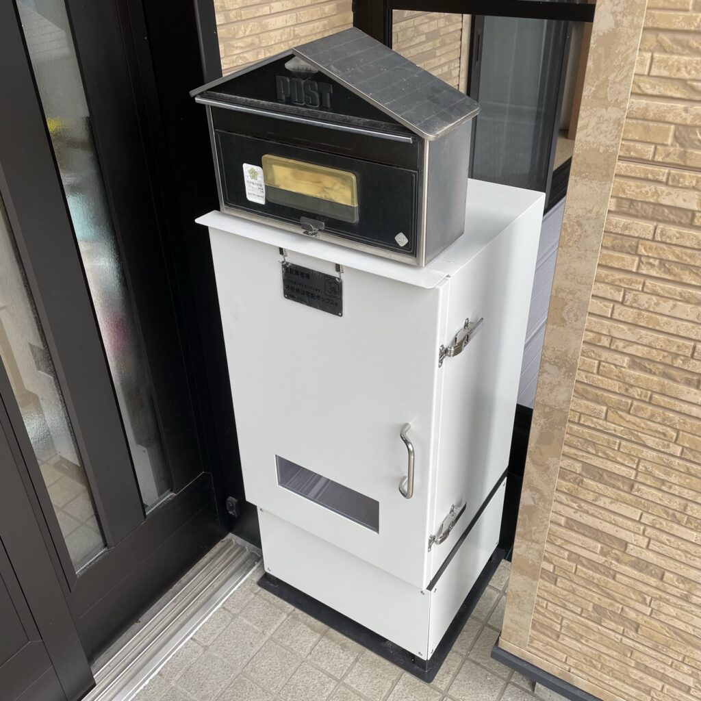 自作宅配ボックス外観