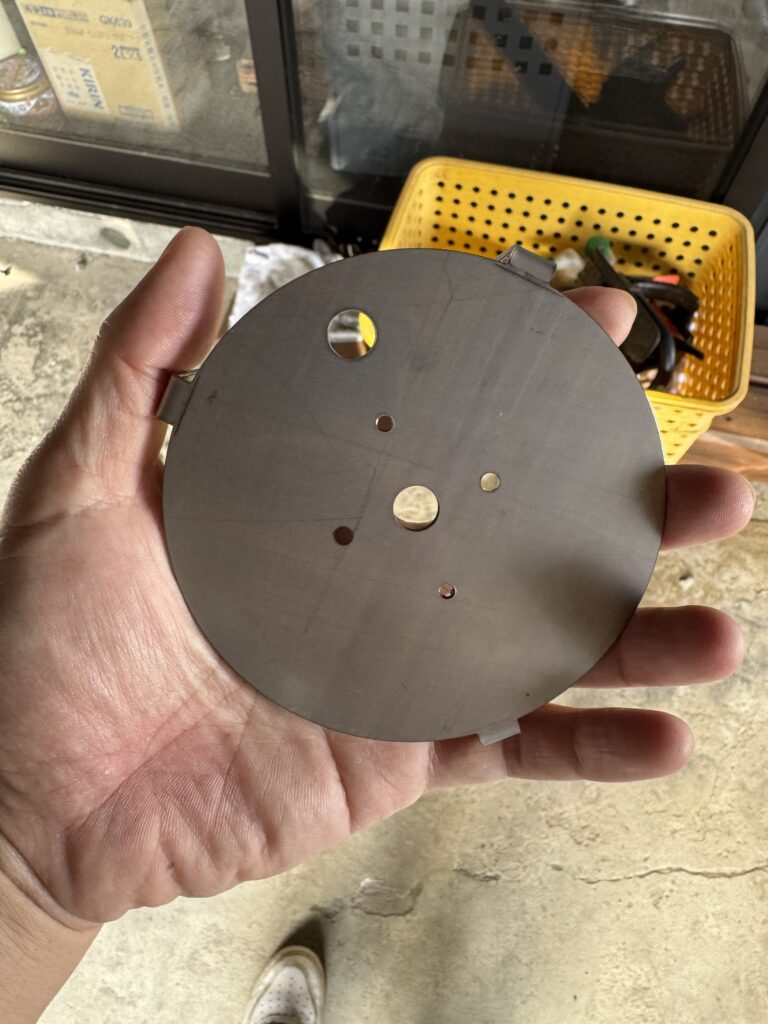 天井取付用の丸ベースプレート