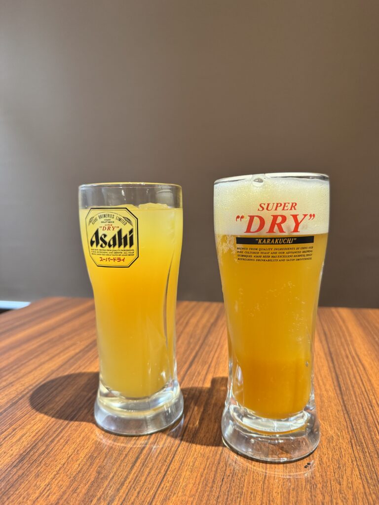 みかんビールとみかんハイボール愛媛らしいのツーショット